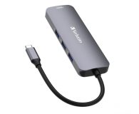 VERBATIM USB-C - 2x USB 3.0, USB-C PD, 2xHDMI, SD, microSD 32151 - 1236397 - zdjęcie 4